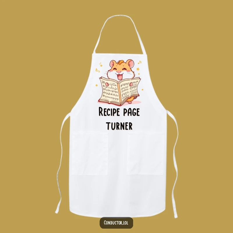 Funny Hamster Score Apron - Cook at Speed with This Hilarious Kitchen Gear