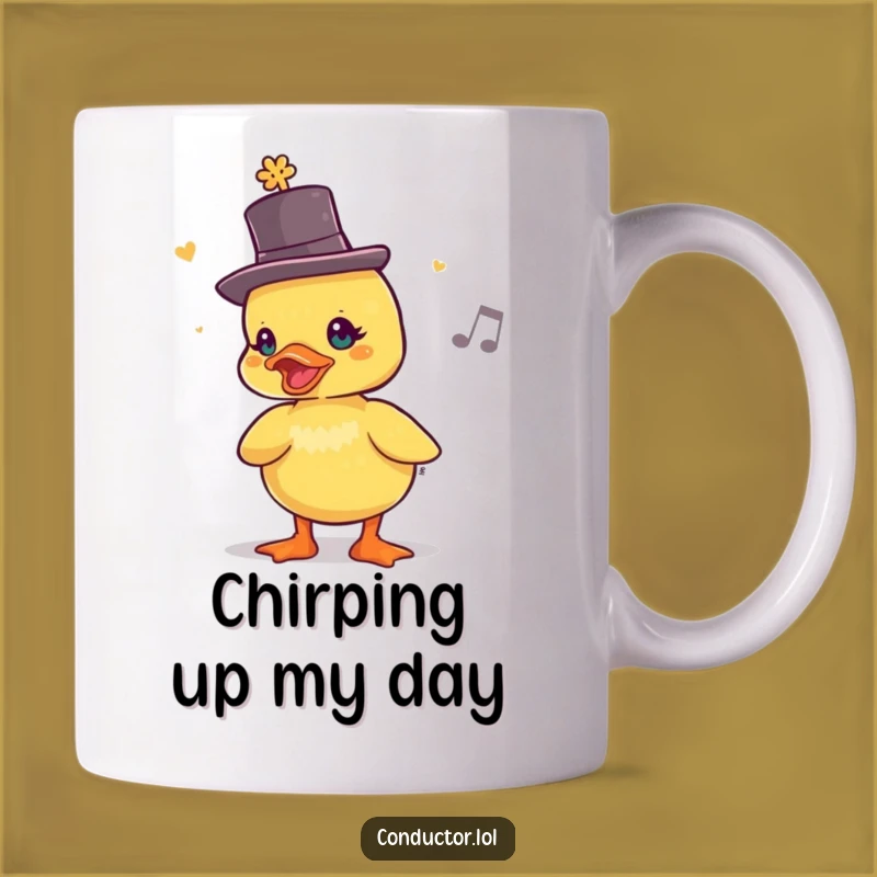 Funny Duckling Maestro Mug: The Perfect Humorous Gift for Lively Rhythms