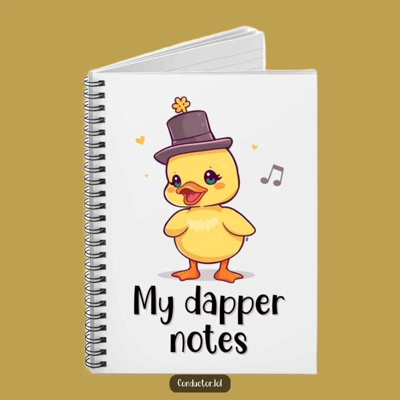 Funny Duckling Rhythm Notebook: Humorous Journal Gift for Musicians