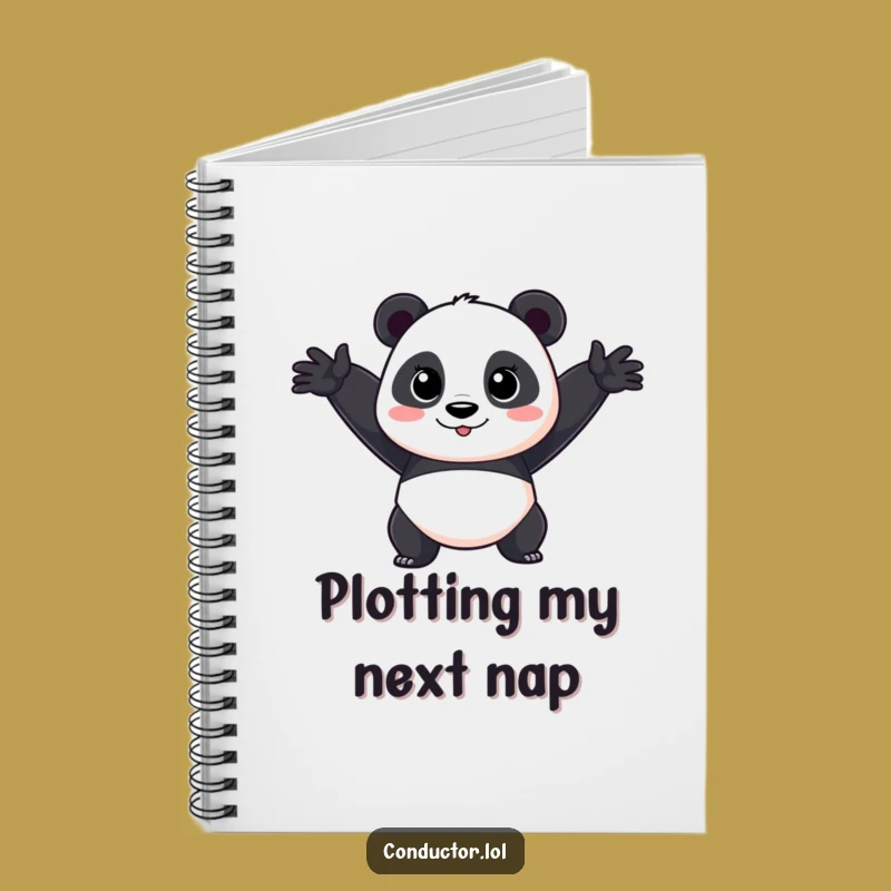 Funny Panda Performer Notebook: Hilarious Journal for Dramatic Ideas